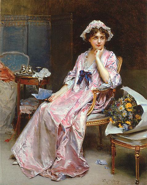 Raimundo Madrazo The Reluctant Mistress oil painting picture